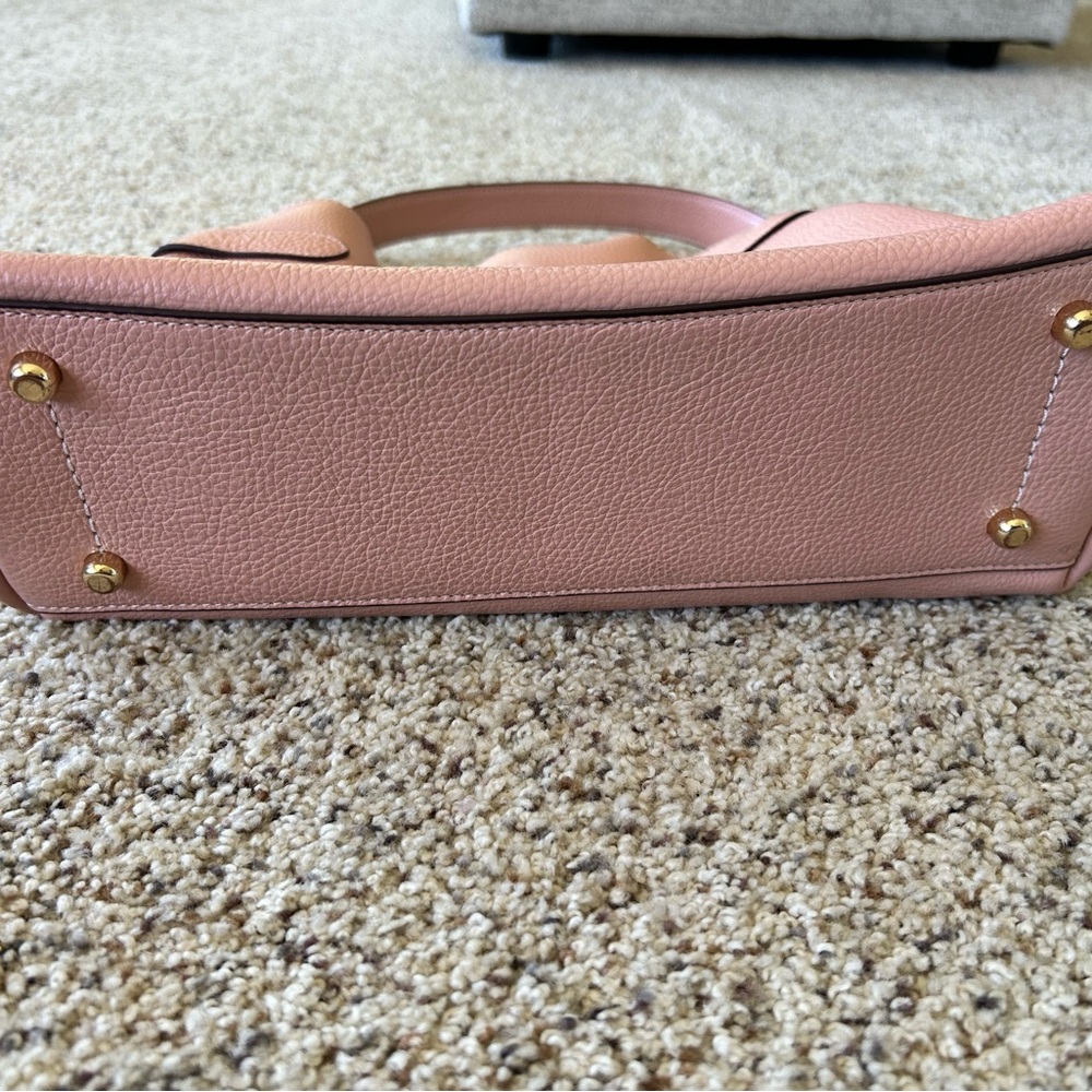 Coach Blush Pink Leather Shoulder Bag - Picture 5 of 5